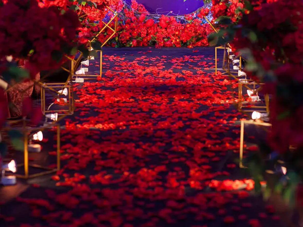 美乐婚礼《红蓝撞色婚礼》