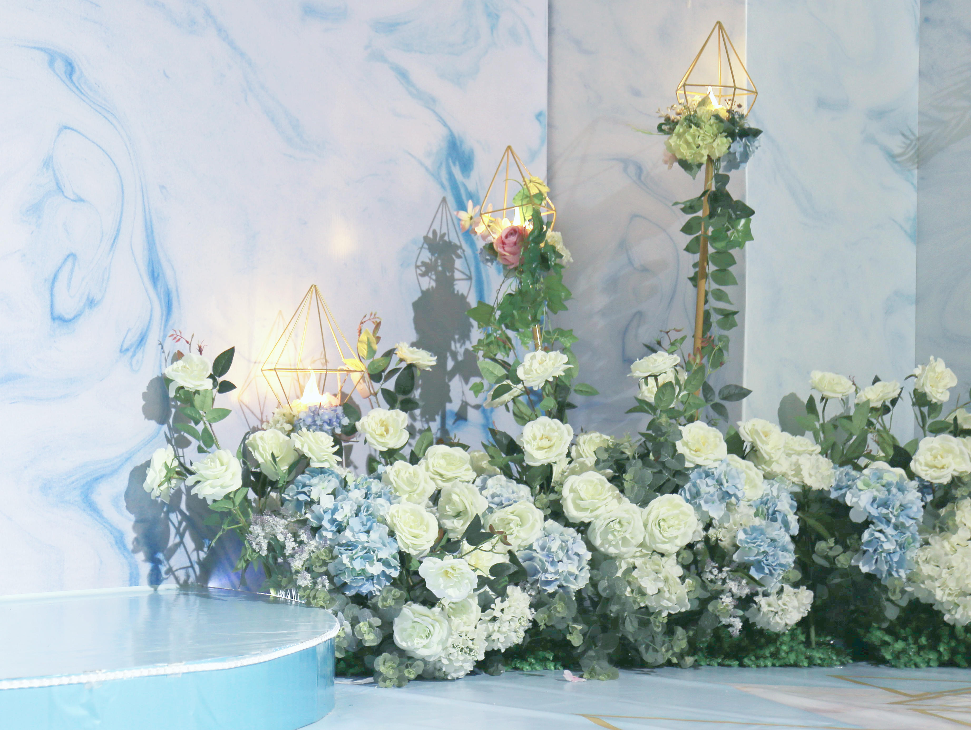 蓝白【百灵鸟婚礼lucky wedding】