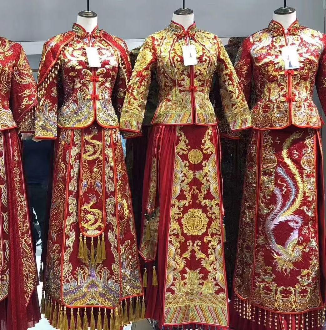 【嫁美格格】高端中式秀禾龙凤褂