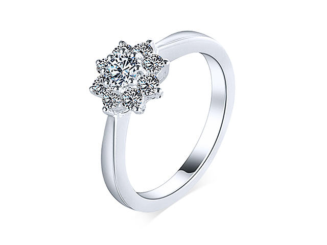 【爱当真·雪花款戒托·C06】Sunflower