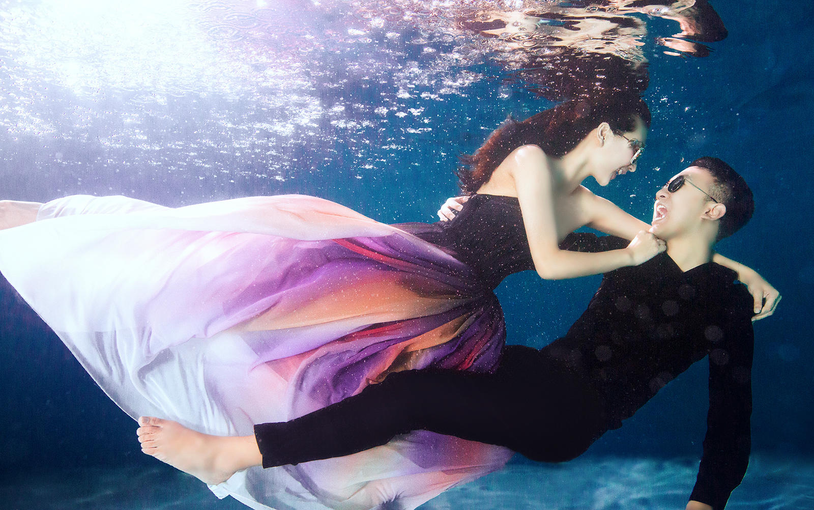 婚纱圣地黄金美景+国际专业水下拍摄