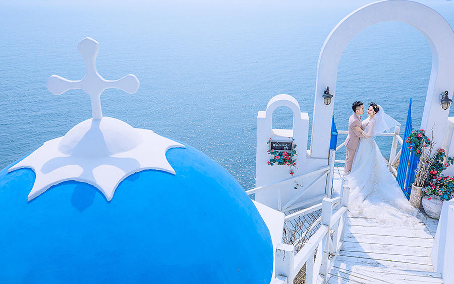 婚纱圣地黄金美景+国际专业水下拍摄