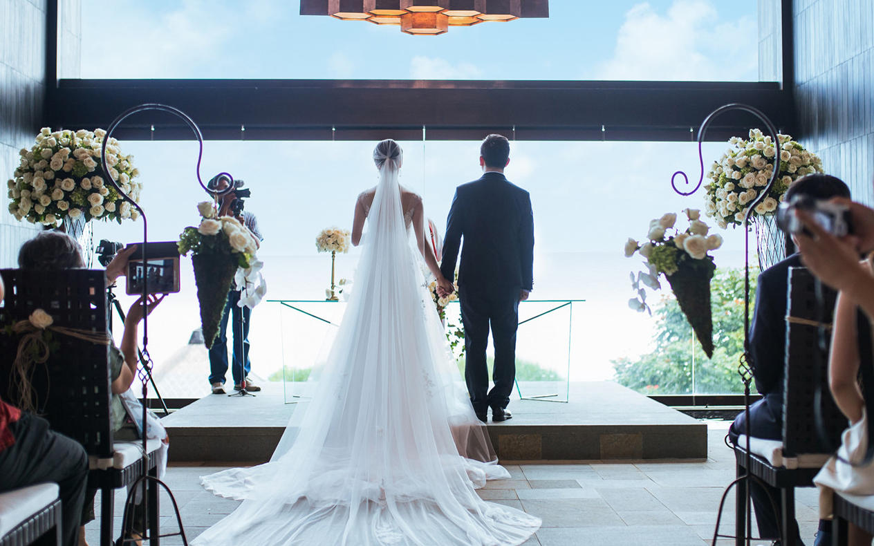 慕尚喜堂海外婚礼 宝格丽教堂