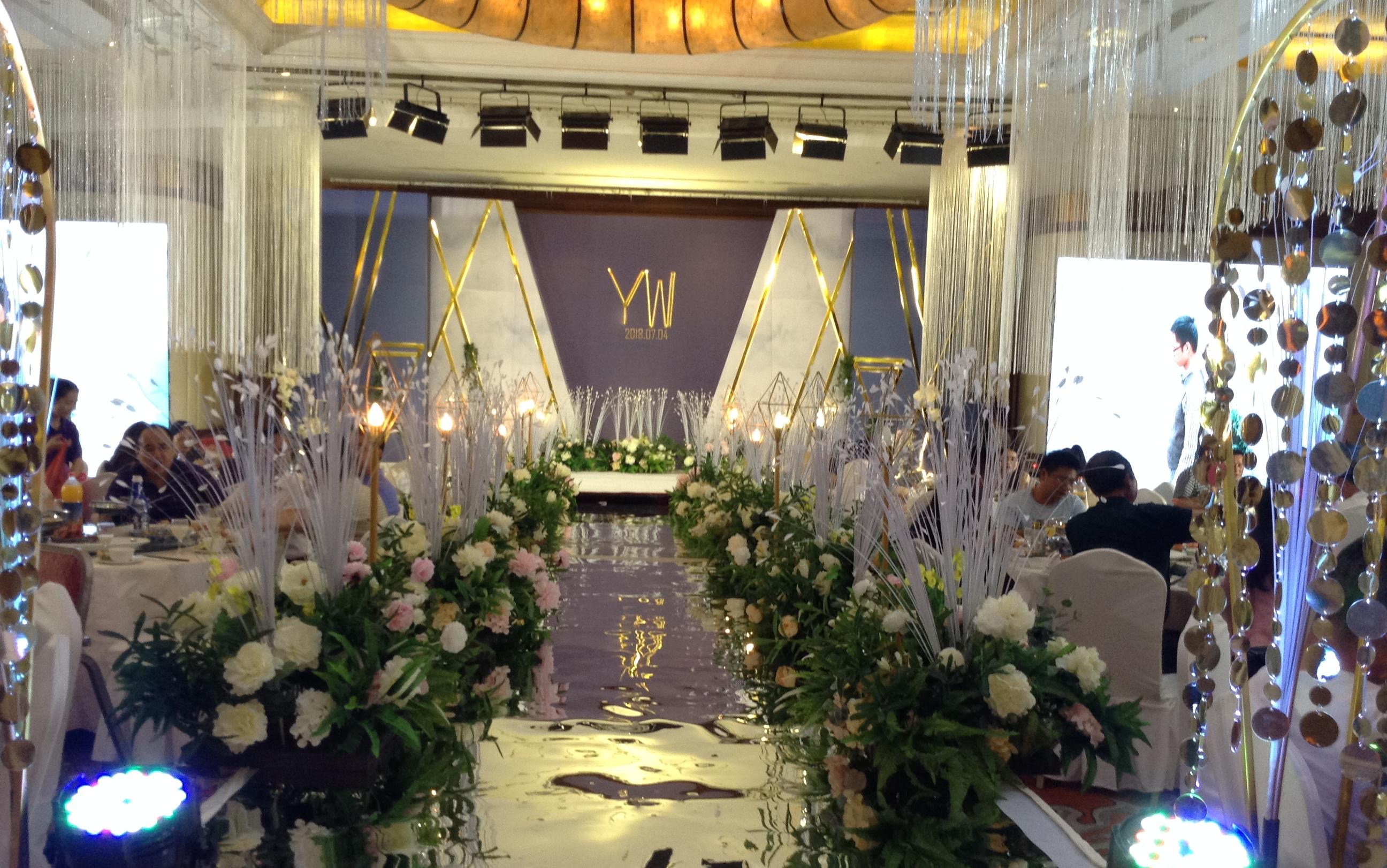 九江婚礼~小预算香槟色高级婚礼（全九江地区）