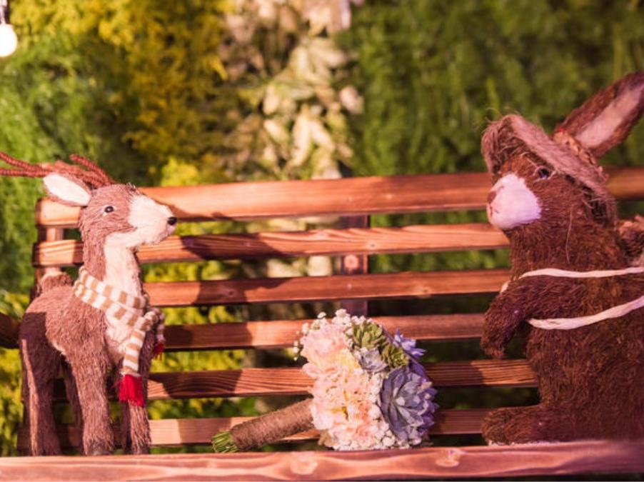 【八月婚礼定制】爱在森林 豪华森系主题婚礼