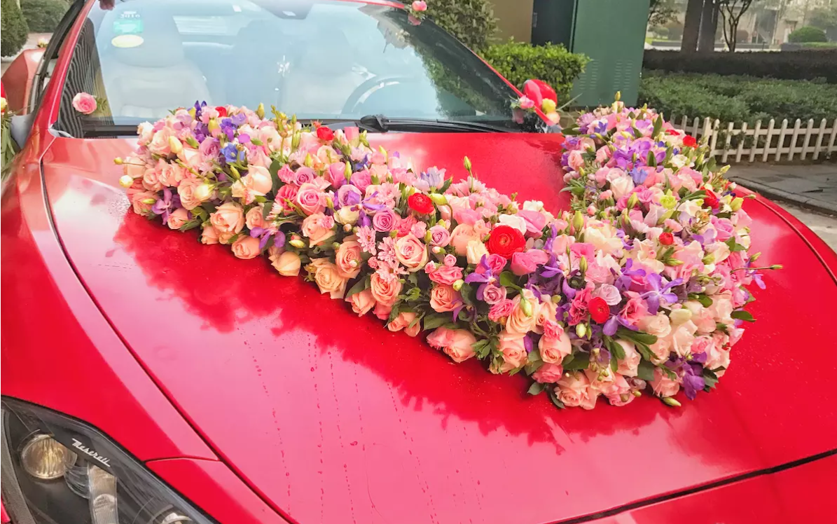 【花食間】自然清新的婚車手捧花禮