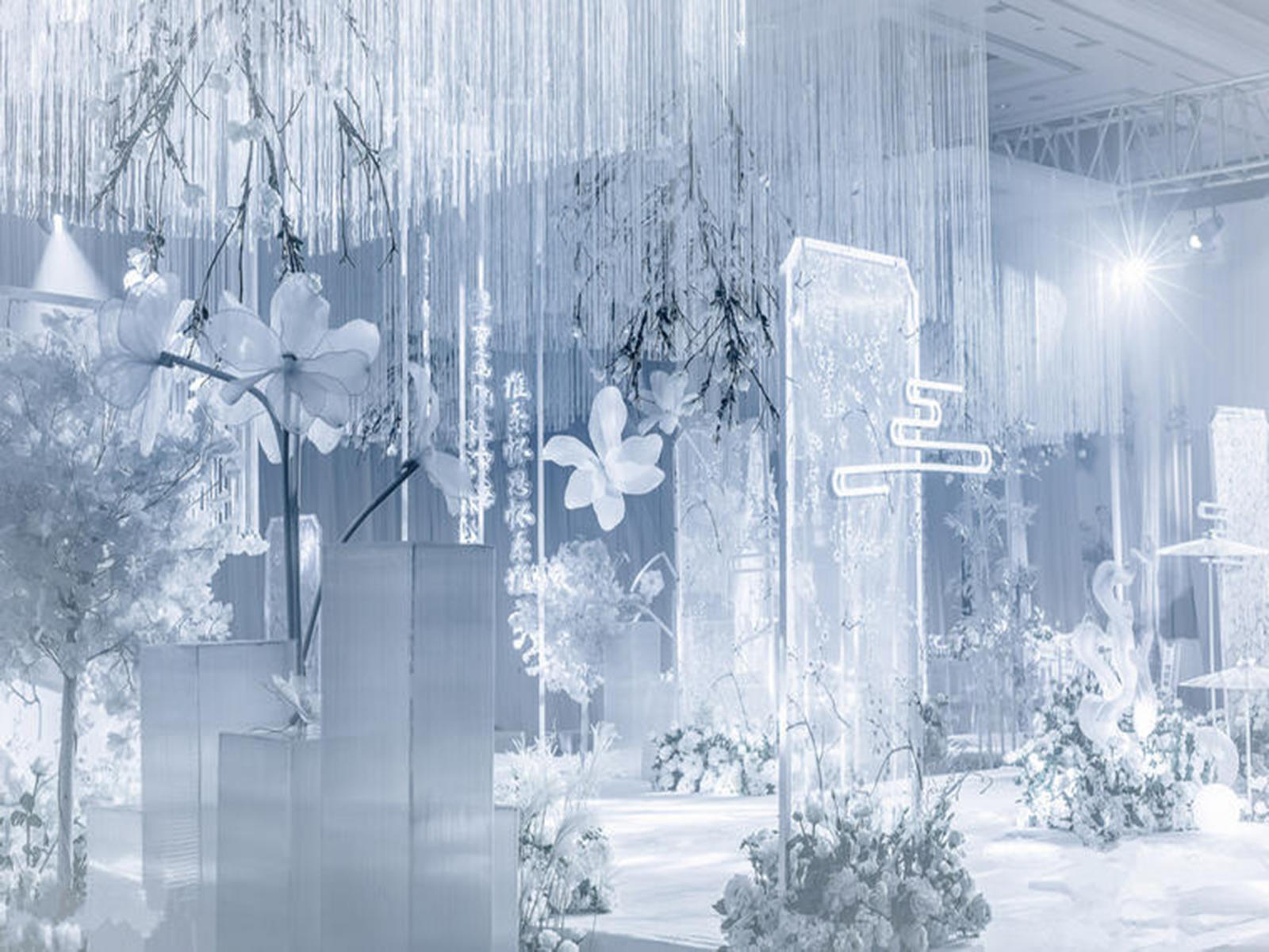 银灰色轻奢婚礼~纯色时光