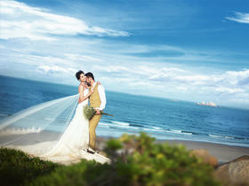 厦门拍客视觉韩式海岛旅行婚纱