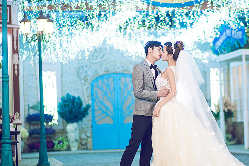 首尔馆｜五套服装花海拍摄｜底片全送