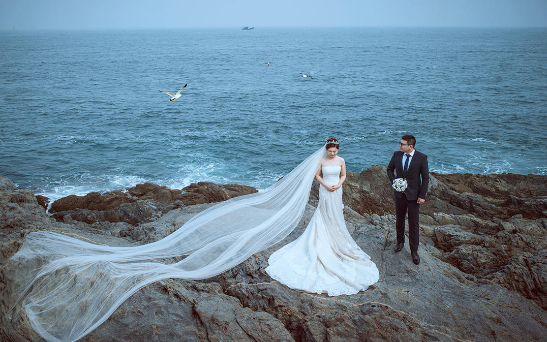 雙艇出海+輕奢定制/超高性價比青島旅拍+蜜月酒店