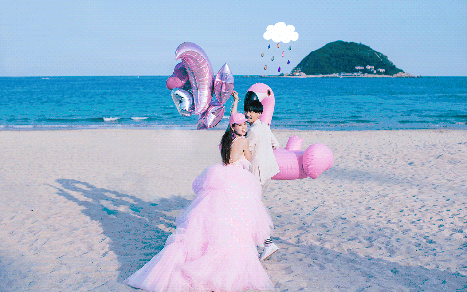 婚纱 婚纱照 664_415 gif 动态图 动图