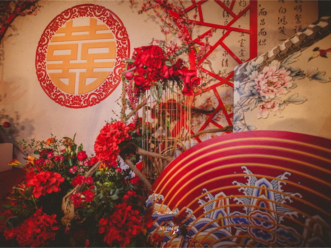 传承中式婚礼之美《帆影日边来，唯与佳人随》