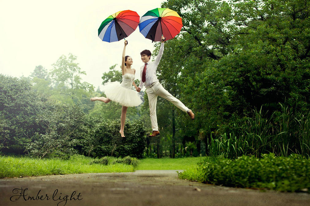 个性创意婚纱照