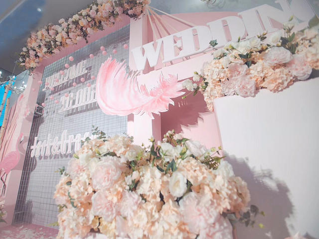 【艾尔婚礼】粉色婚礼/INS火烈鸟主题