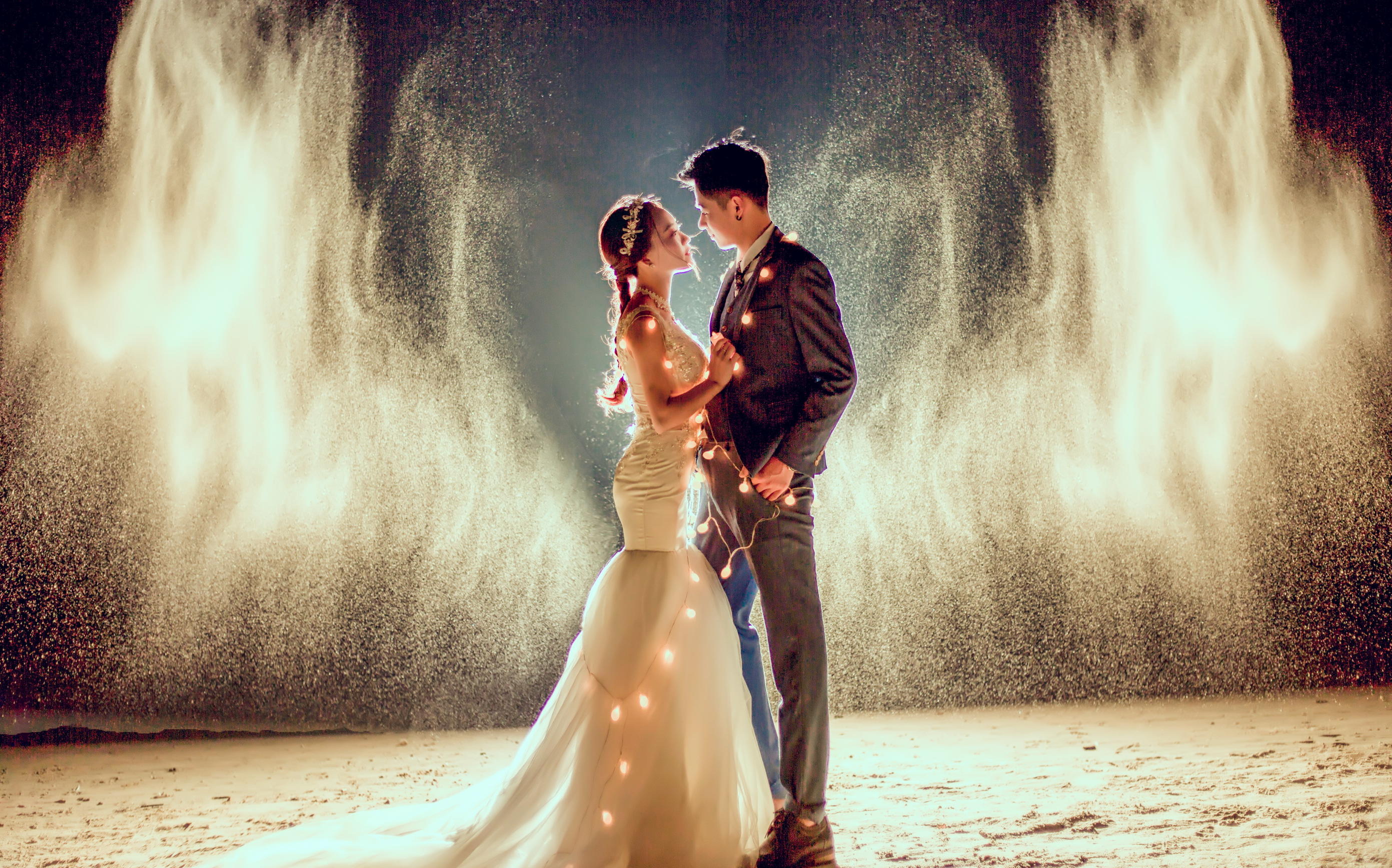 青海茶卡盐湖+沙漠+MV 样片团队打造 一价拍摄