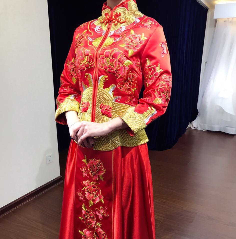 【CC】西班牙pronovias主纱+中式礼服