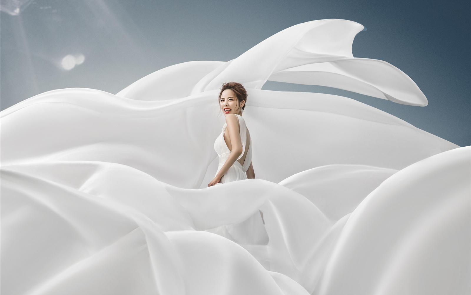 抢520️4D内景️鲜花造型韩式婚纱照