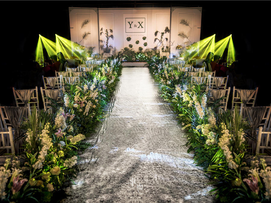 【造梦主义婚礼】  白绿 小森系  清新风格 