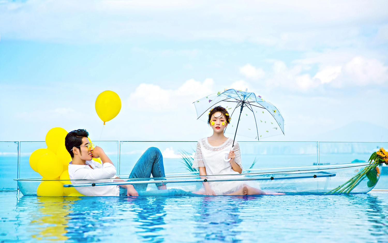 【天涯海角】【凤凰岛】双地标，10套服装玩转三亚