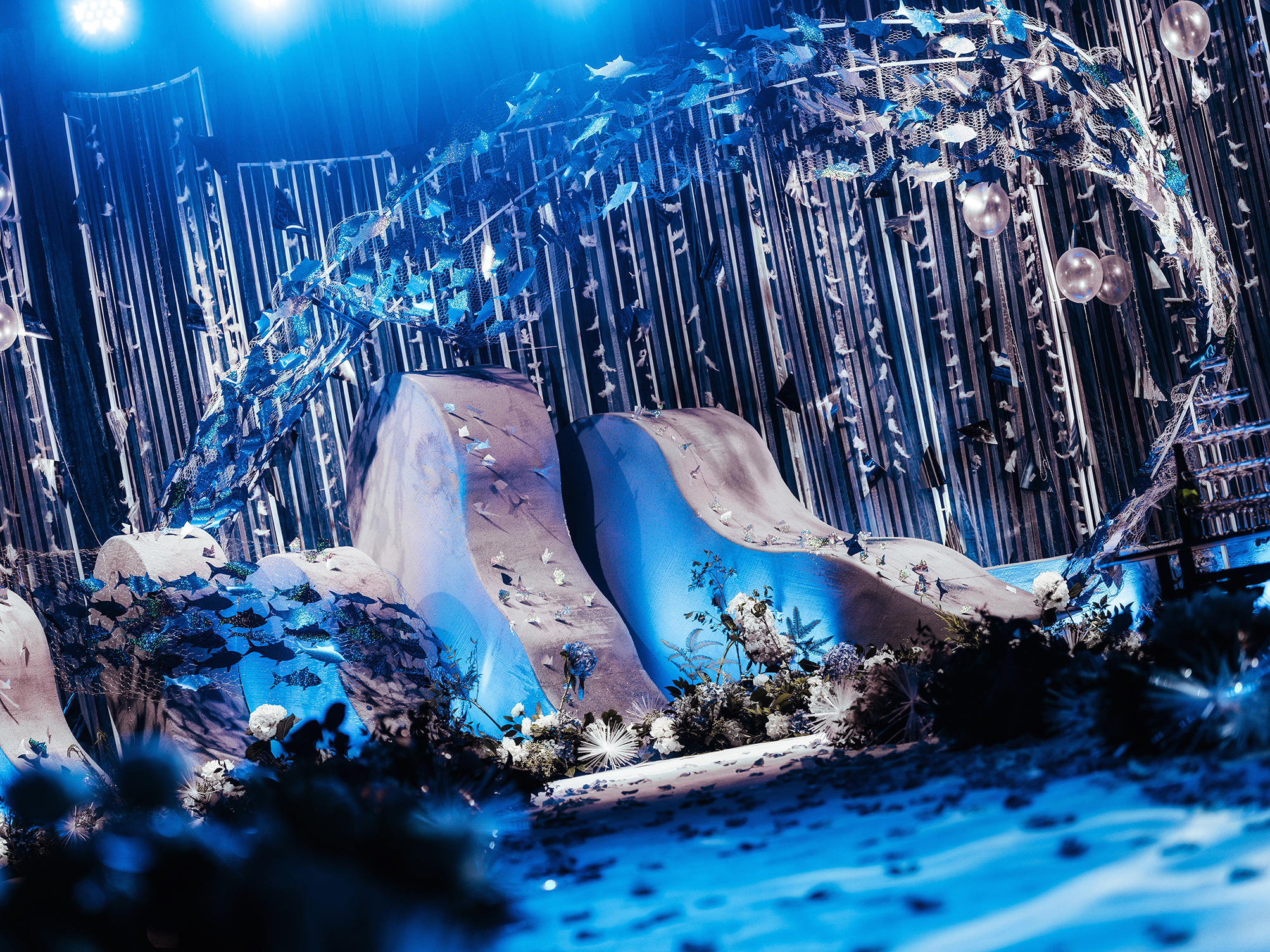 【国展洲际】浪漫海洋人鱼风/静谧蓝梦幻婚礼