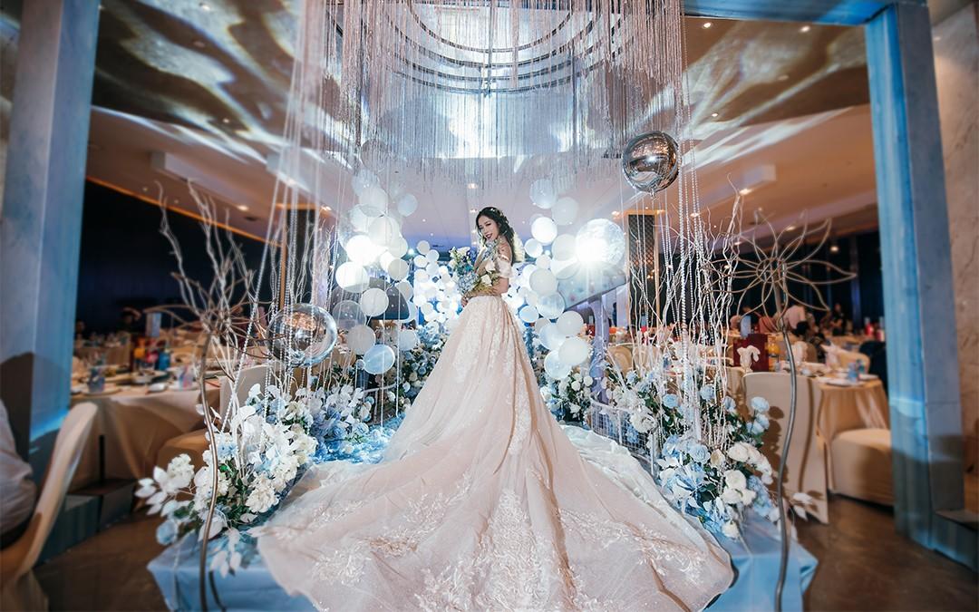 【浪漫一字肩blingbling款长托】