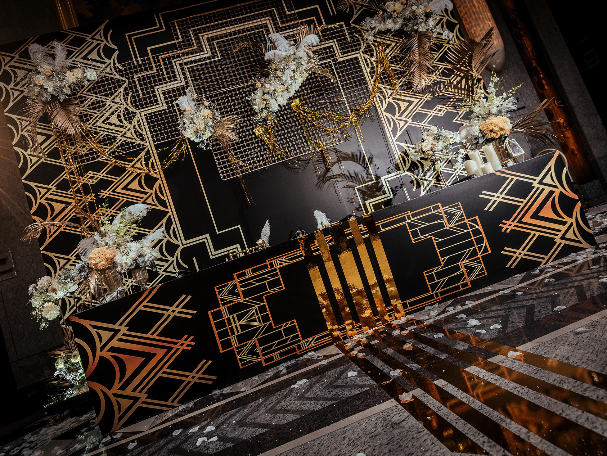 【西郊】盖茨比风/人气婚礼/户外草坪/含鲜花花艺