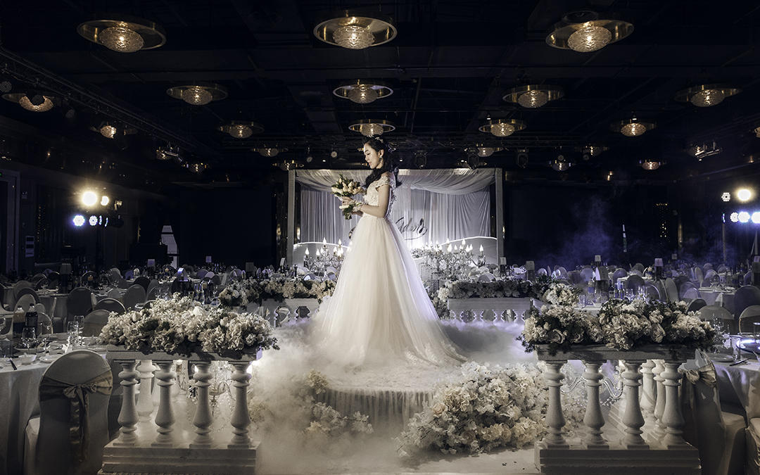和韵·静候花开 香槟色梦幻婚礼、水晶