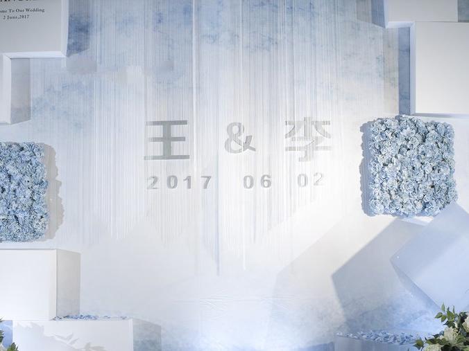 那年夏天我爱上了你-白蓝色婚礼