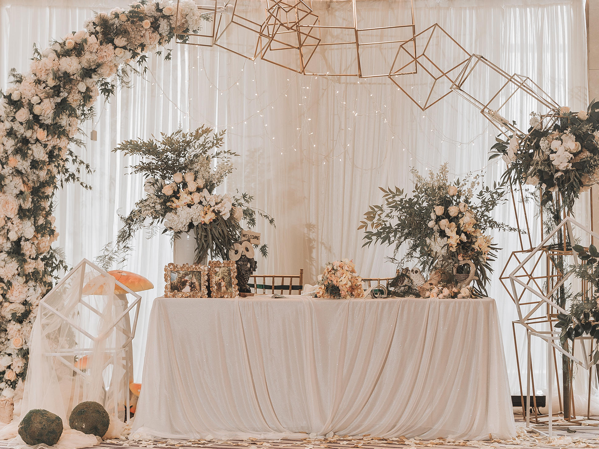 【爆款】百搭香槟色｜浪漫温馨｜主题婚礼轻奢定制