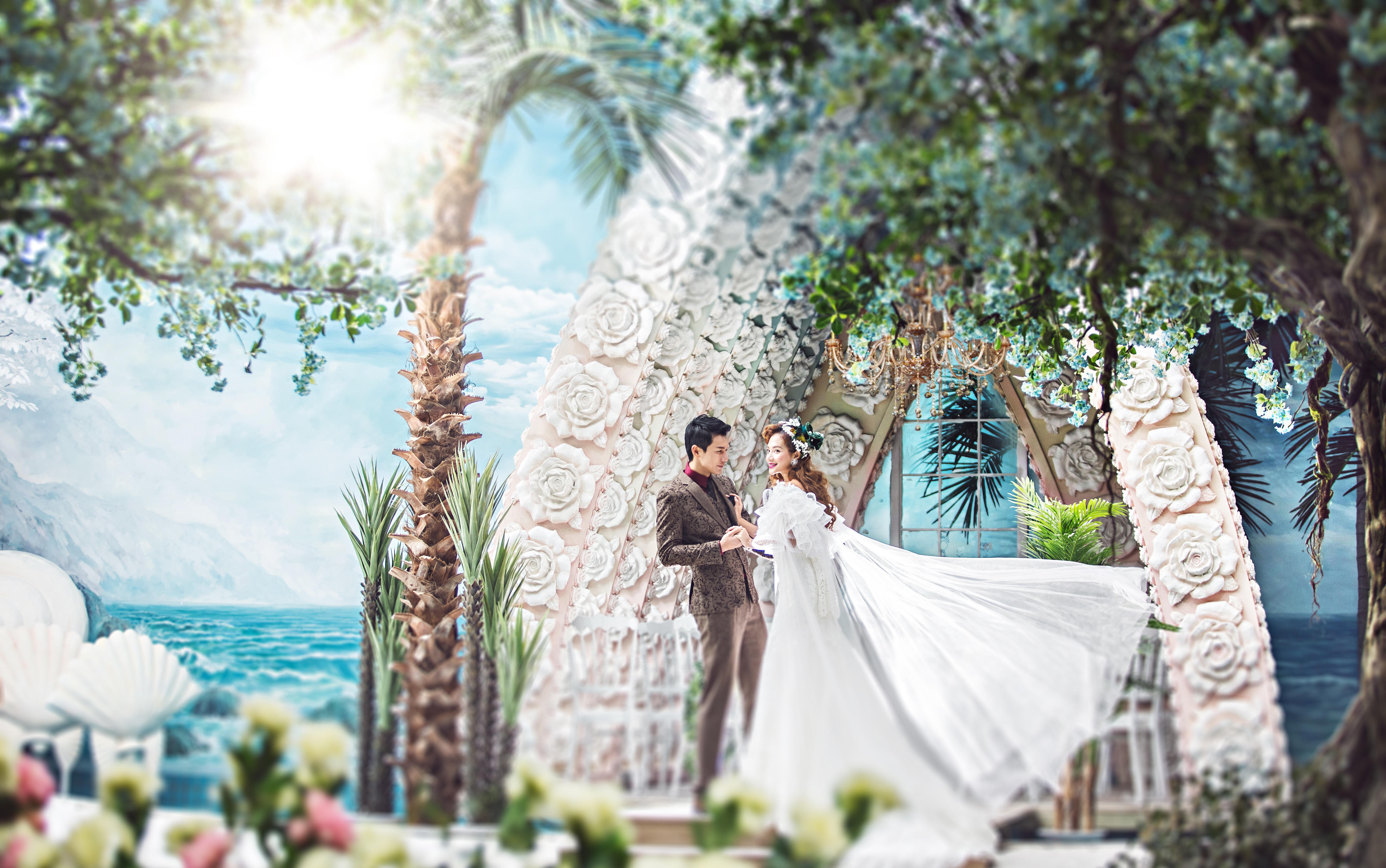 火山岛+镇海角双岛拍摄；一口价全包送微电影