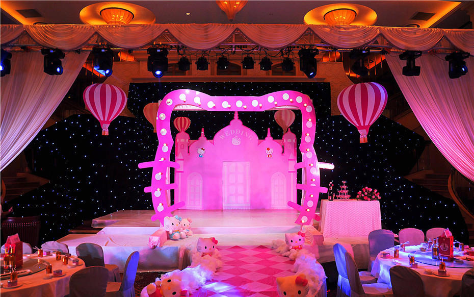 达州莲心婚庆 — Hellokitty主题婚礼