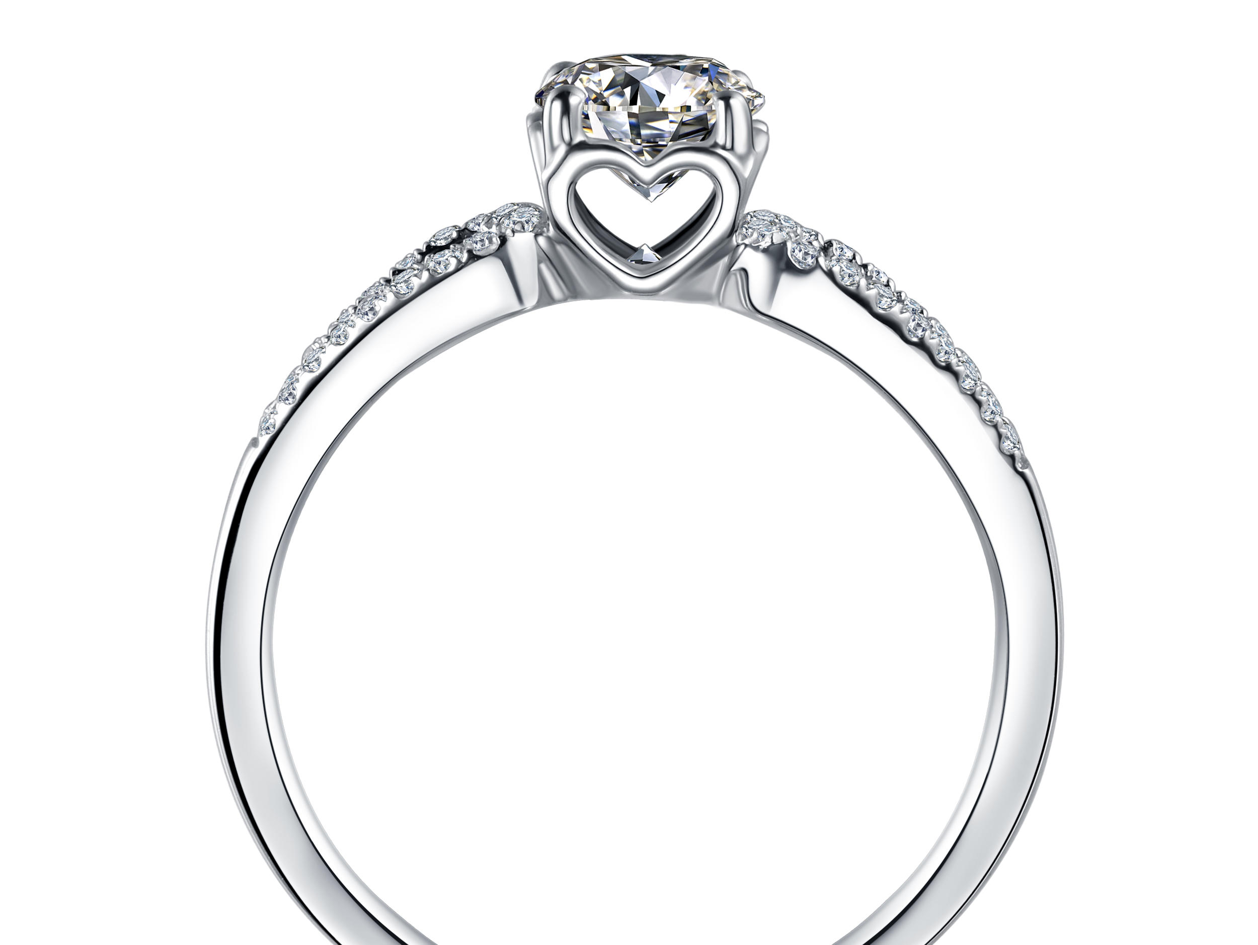 钻戒定制 40分主钻 GIA证书