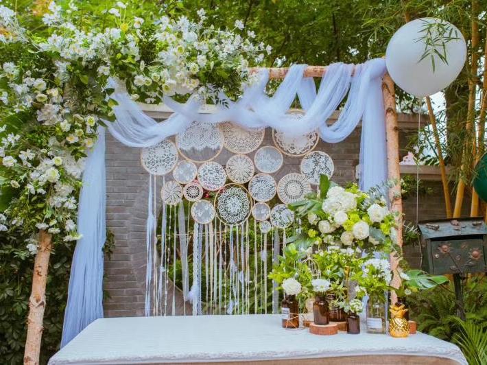 100人小型超值价格婚礼之选 绿影仙境婚礼