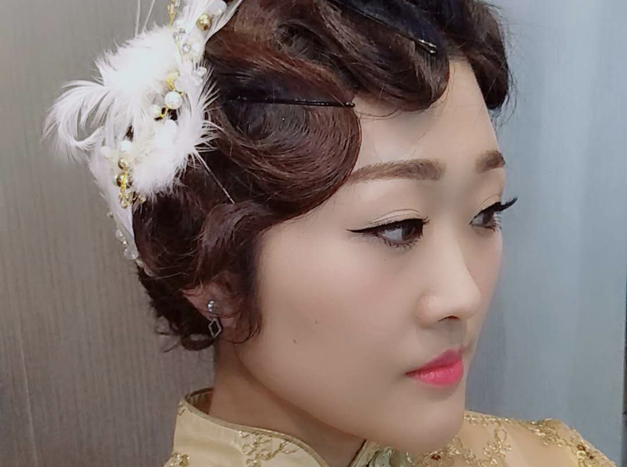 首席档全程新娘跟妆3妆3造精致妆容  