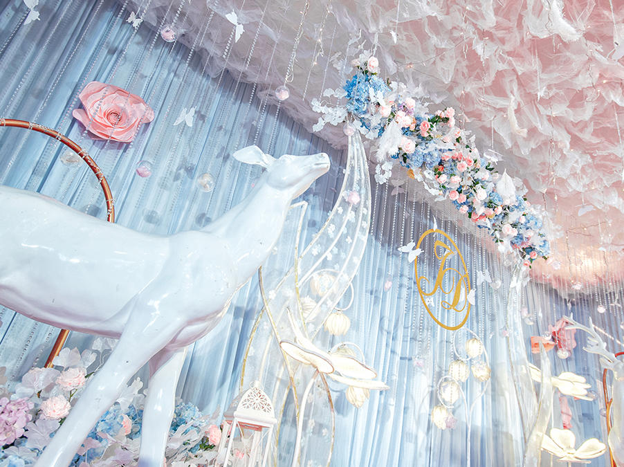 【初心】 蓝色梦幻小清新婚礼定制
