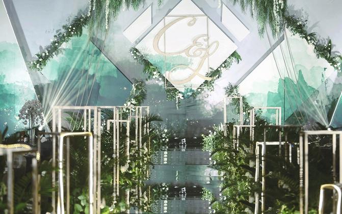 井色婚庆 雾霾蓝「简约」