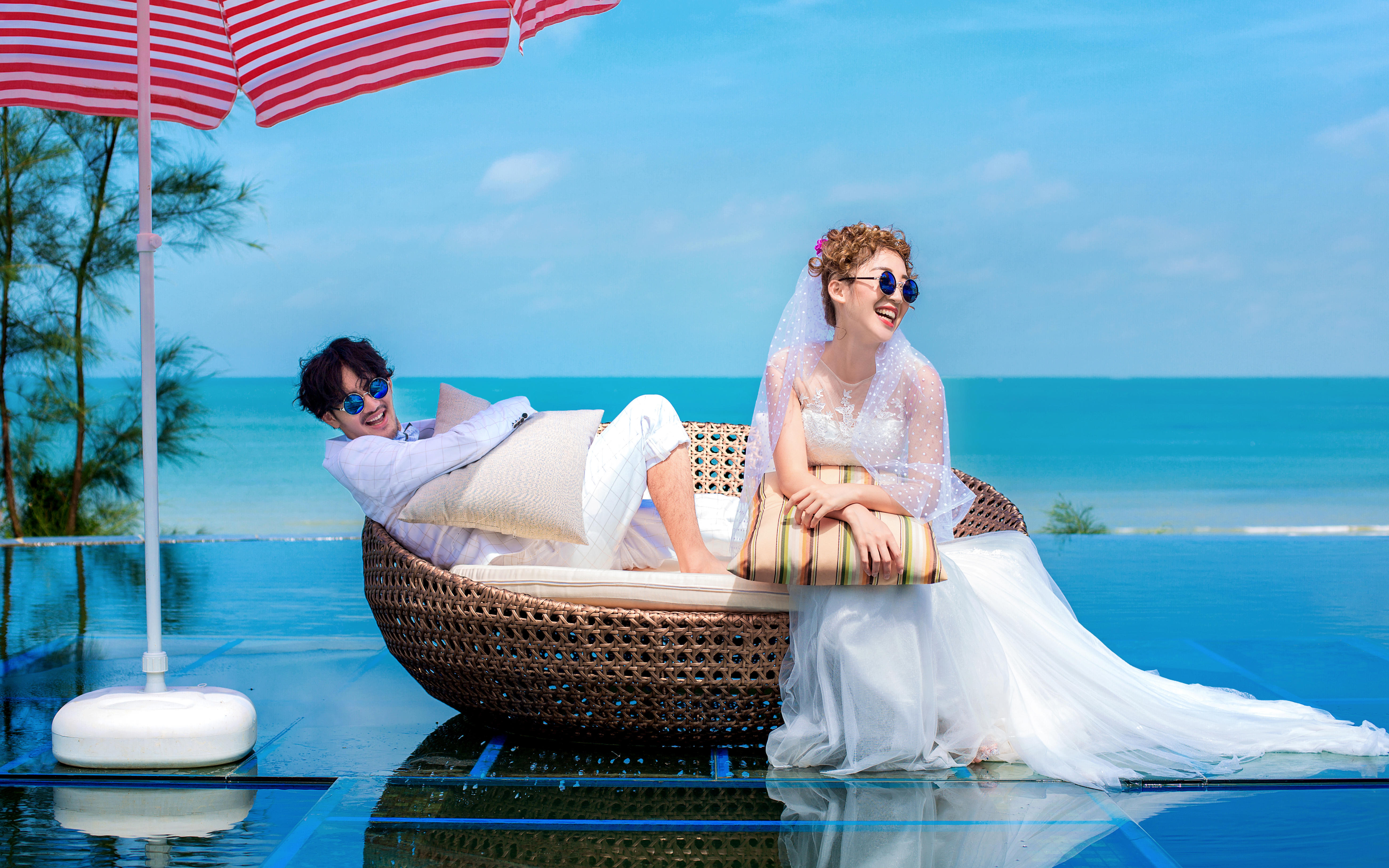 【北海旅拍】8服8造+费用全包+两天一夜酒店住宿