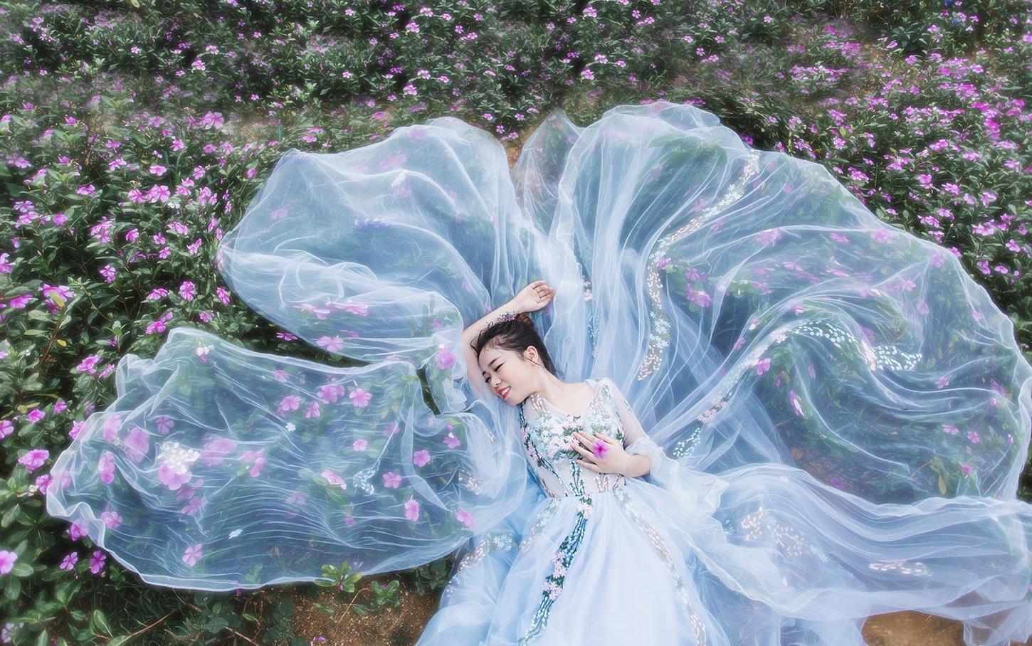 网红同款婚纱夏威夷+主题任选