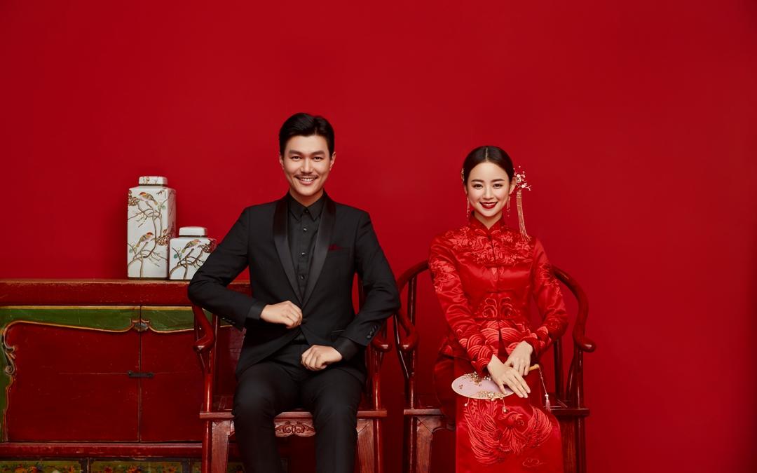 法兰西婚纱摄影--新中式14
