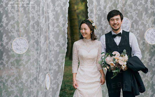 张家界蔚蓝海岸婚纱摄影—森林婚礼