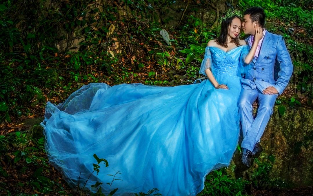 三亚原素物语婚纱照《我们不一样》符上&李朝玫 一