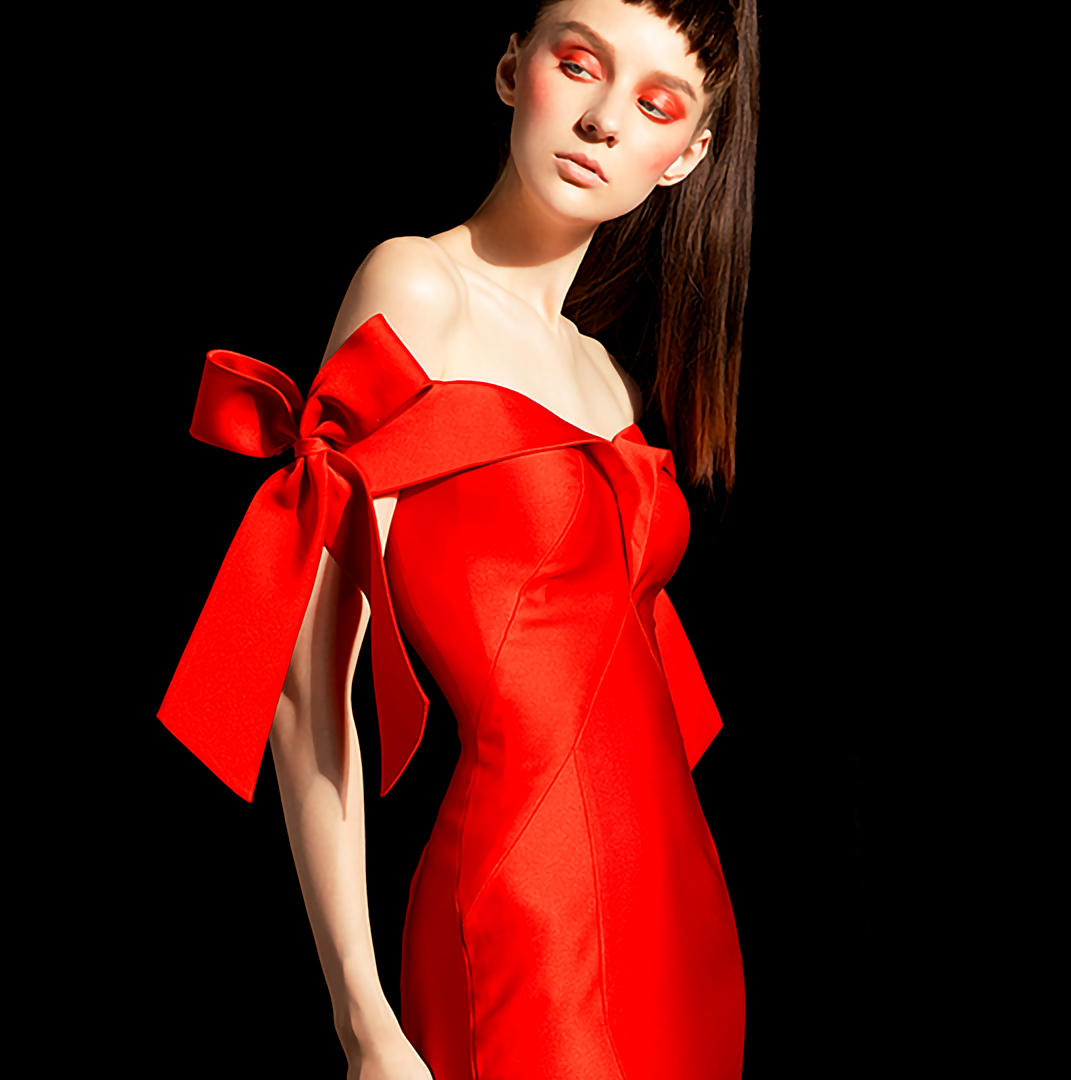 ONLYLOVE RED单品显瘦礼服一件