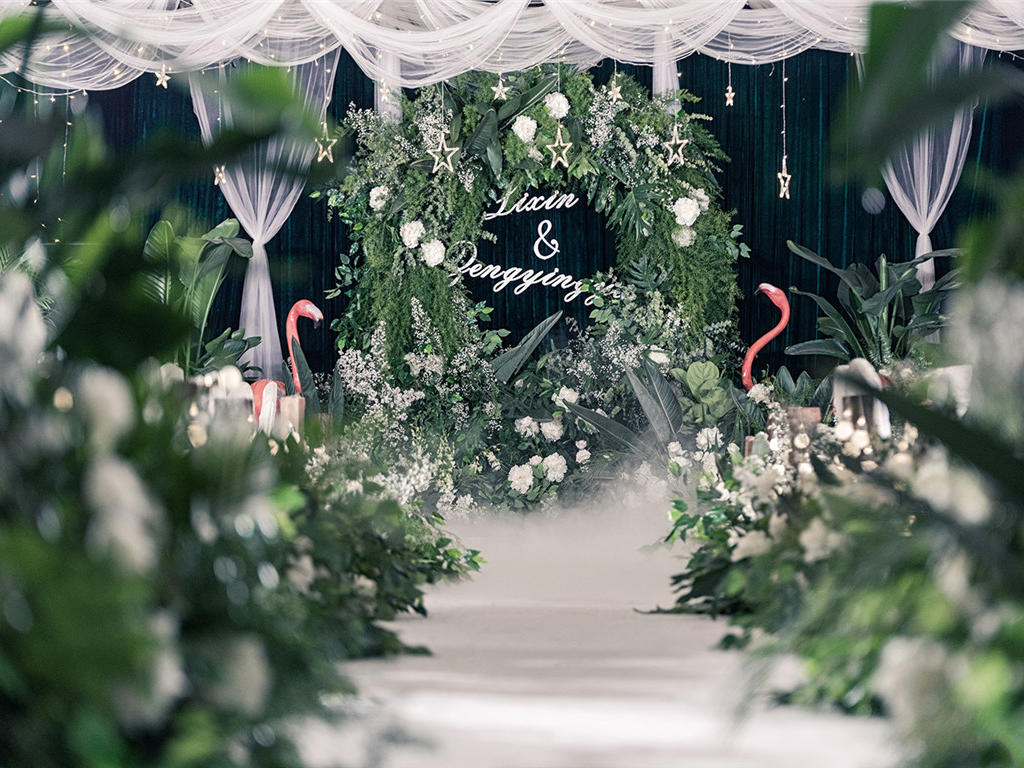 【梓塘·婚礼】火烈鸟式的爱情（送四大金刚）