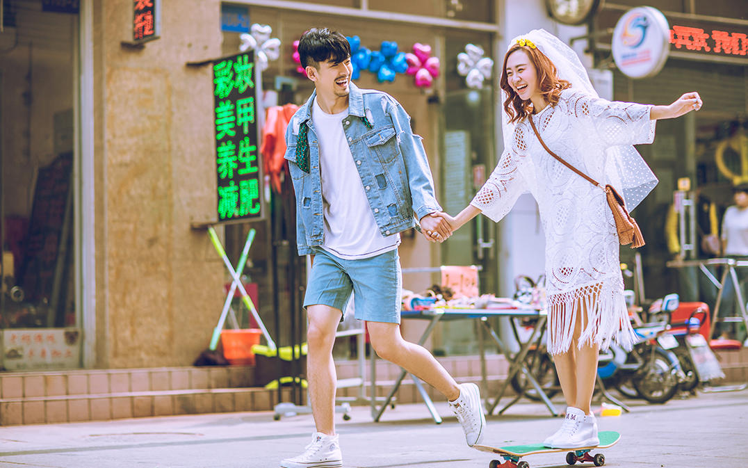 3D视觉婚纱摄影（清新）
