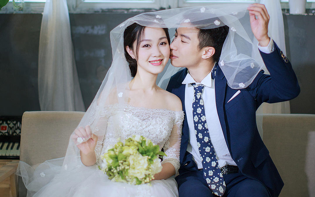 唯美内景客片婚纱照欣赏 /  幸福影社