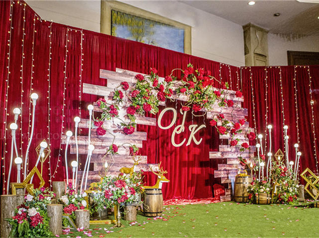 【同心缘】9999经典红色系超值婚礼