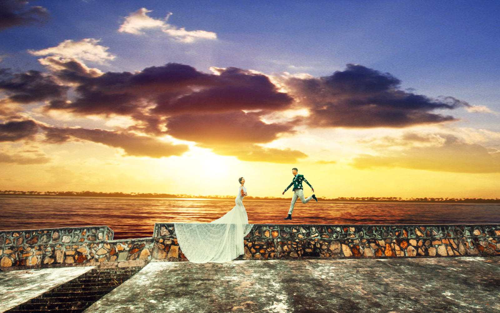 【人气爆款】墨凯庄园+圣地亚教堂+海景+8服8造