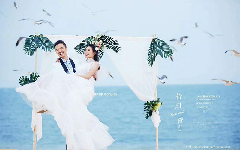 白宫婚纱摄影全球旅拍——大连