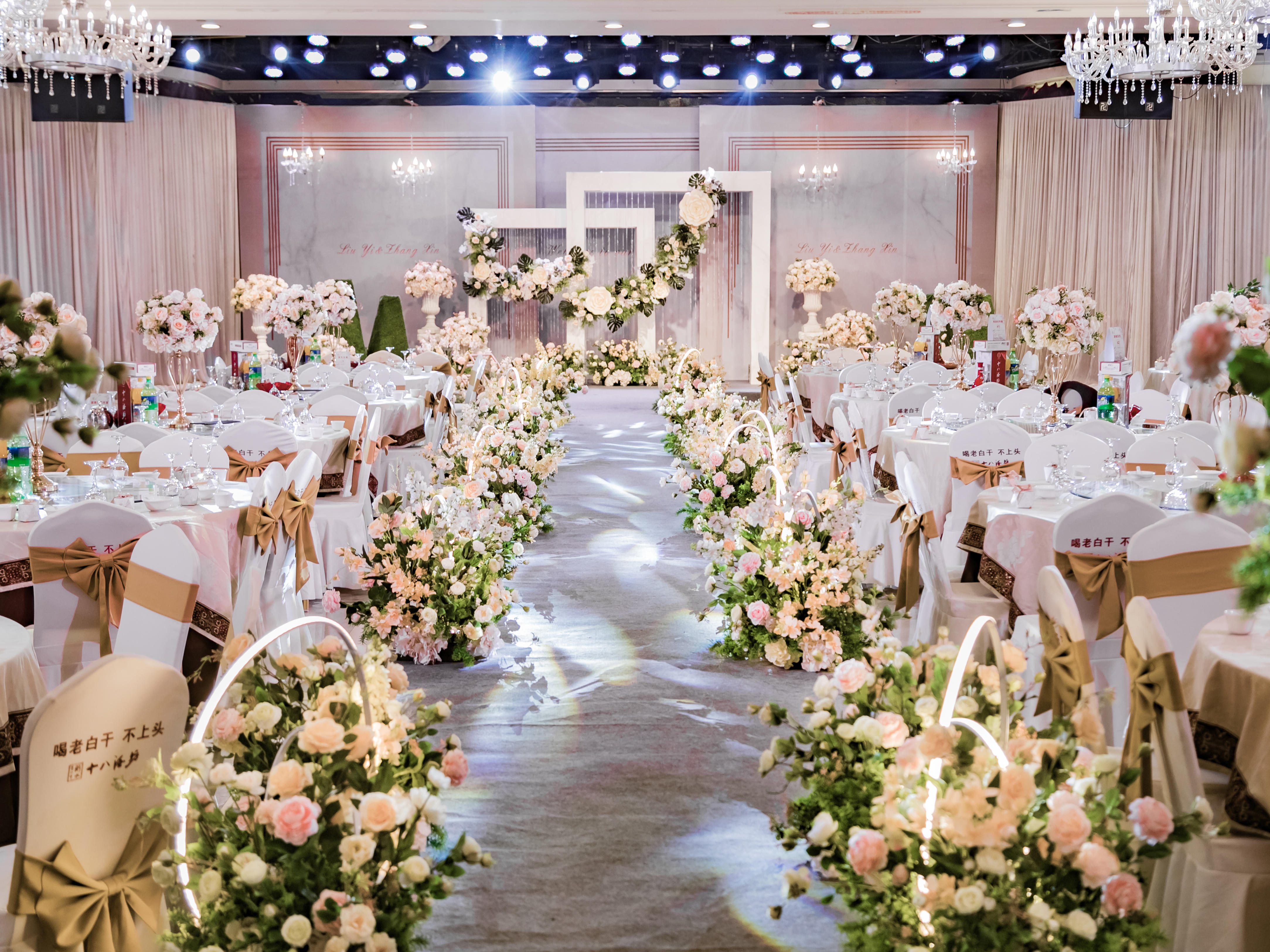 【香槟色简约】19年大热-美兮婚礼店长推荐