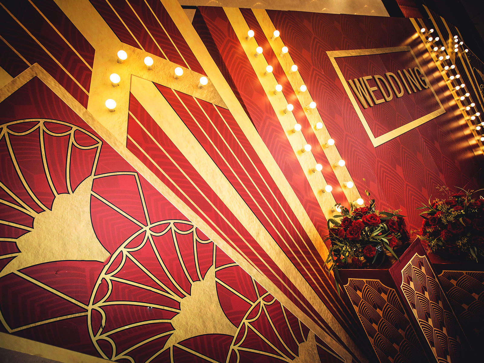 【绅薇婚礼】复古大气婚礼 · 褚红色的十月